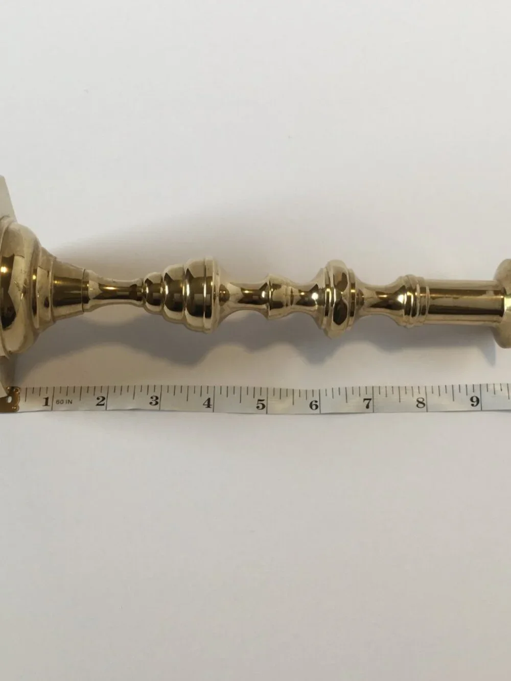 Vintage Brass Candlesticks Tapered Candle Holders a Pair Modern Cottagecore